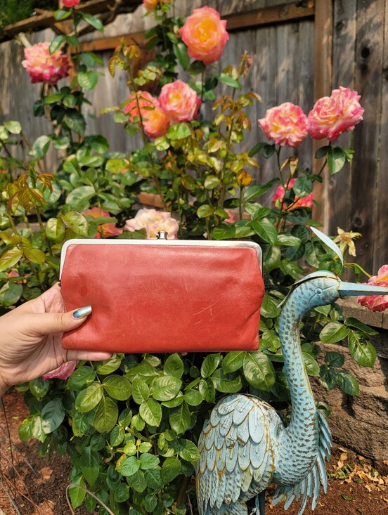 HOBO Handbags - Hobo Lauren Double Frame Leather Clutch